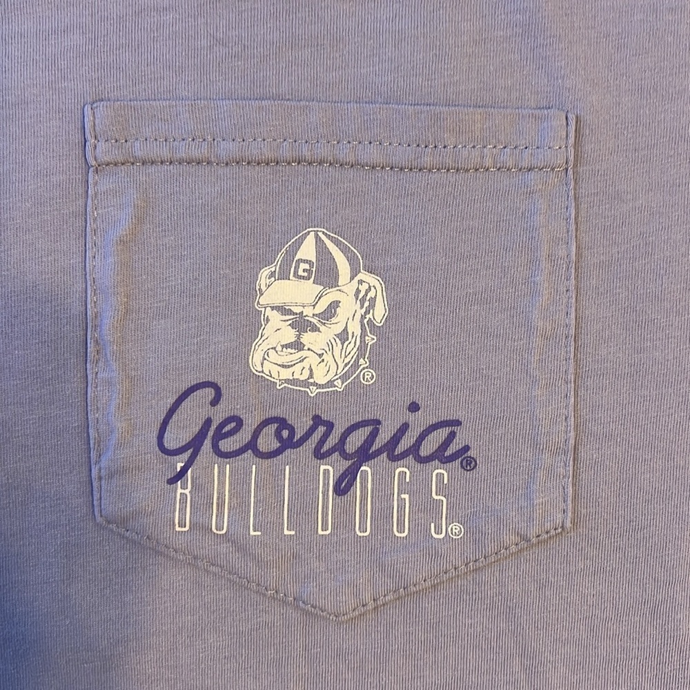 Champion Georgia Bulldogs Lavender  Purple T-Shirt Women’s 2X - Picture 5 of 8